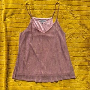 Shimmery Light Pink Camisole